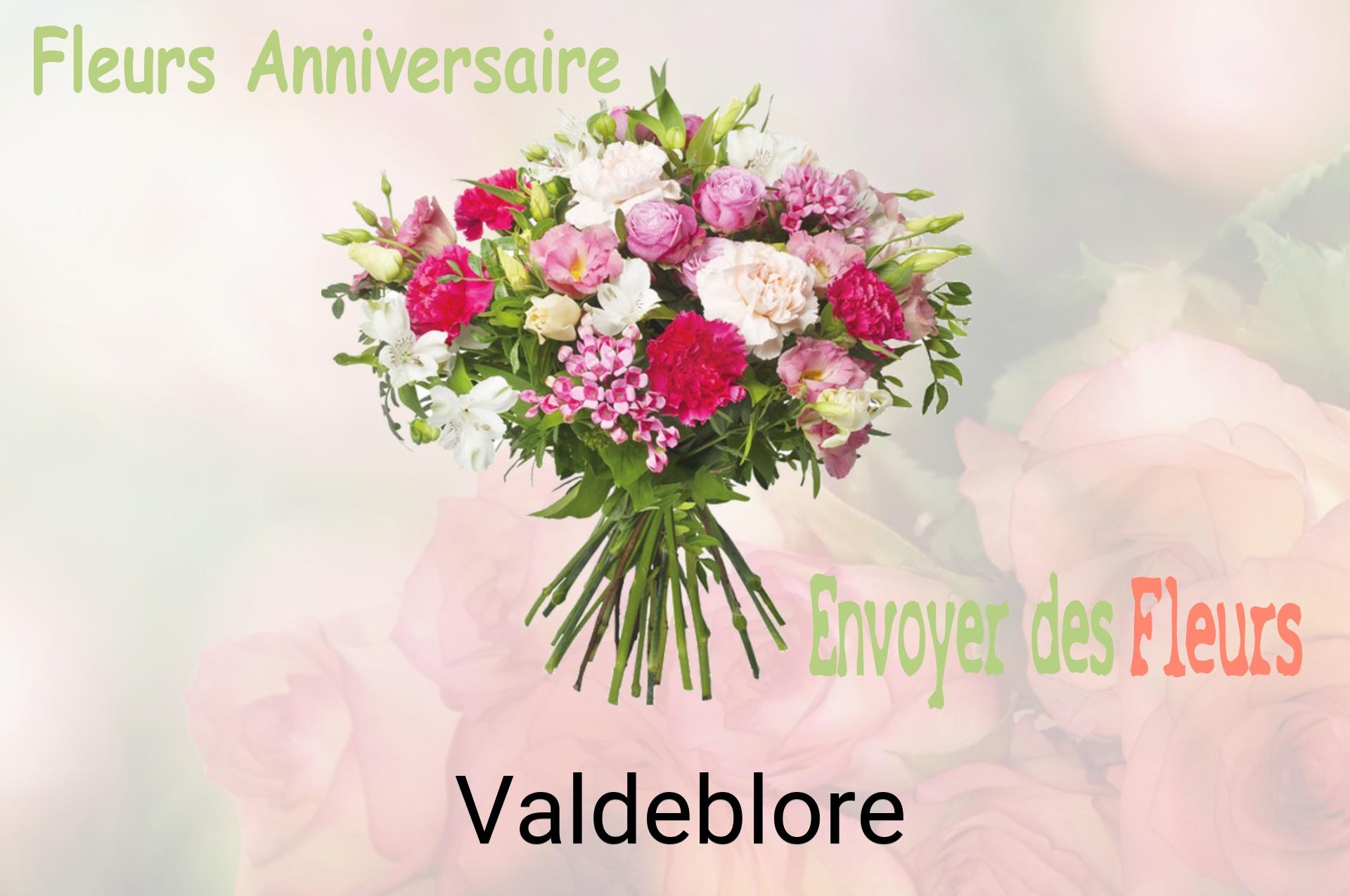Bouquet de fleurs d’anniversaire livré à Valdeblore